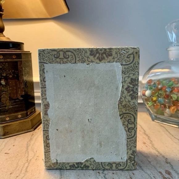 Vintage Pair Of Jade Foo Dogs With Wooden Stand & Original Box - Picture 15 of 15